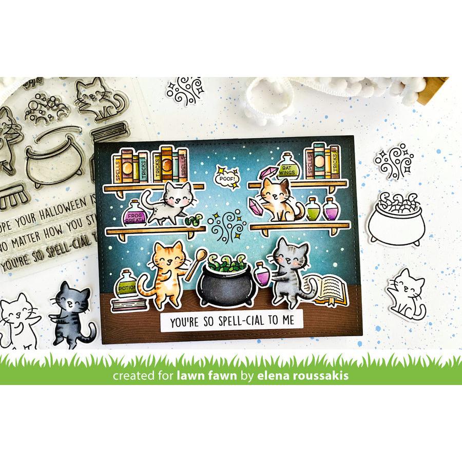 Lawn Fawn - Lawn Cuts - Purrfectly Wicked Add-On-ScrapbookPal