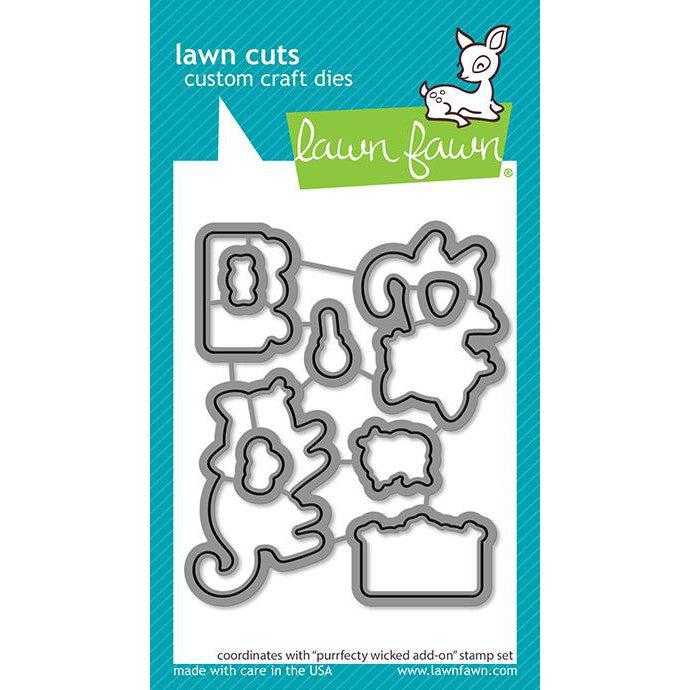 Lawn Fawn - Lawn Cuts - Purrfectly Wicked Add-On-ScrapbookPal