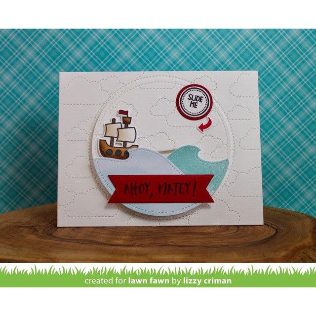 Lawn Fawn - Lawn Cuts - Push Here-ScrapbookPal