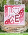 Lawn Fawn - Lawn Cuts - Quilted Heart Border-ScrapbookPal