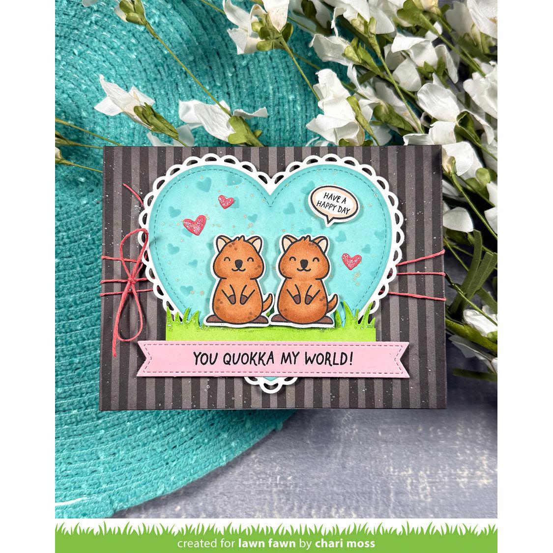 Lawn Fawn - Lawn Cuts - Quokka My World-ScrapbookPal