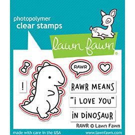 Lawn Fawn - Lawn Cuts - RAWR-ScrapbookPal