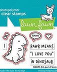 Lawn Fawn - Lawn Cuts - RAWR-ScrapbookPal