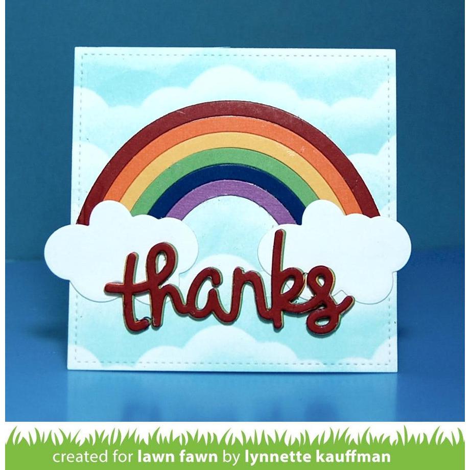 Lawn Fawn - Lawn Cuts - Rainbow-ScrapbookPal