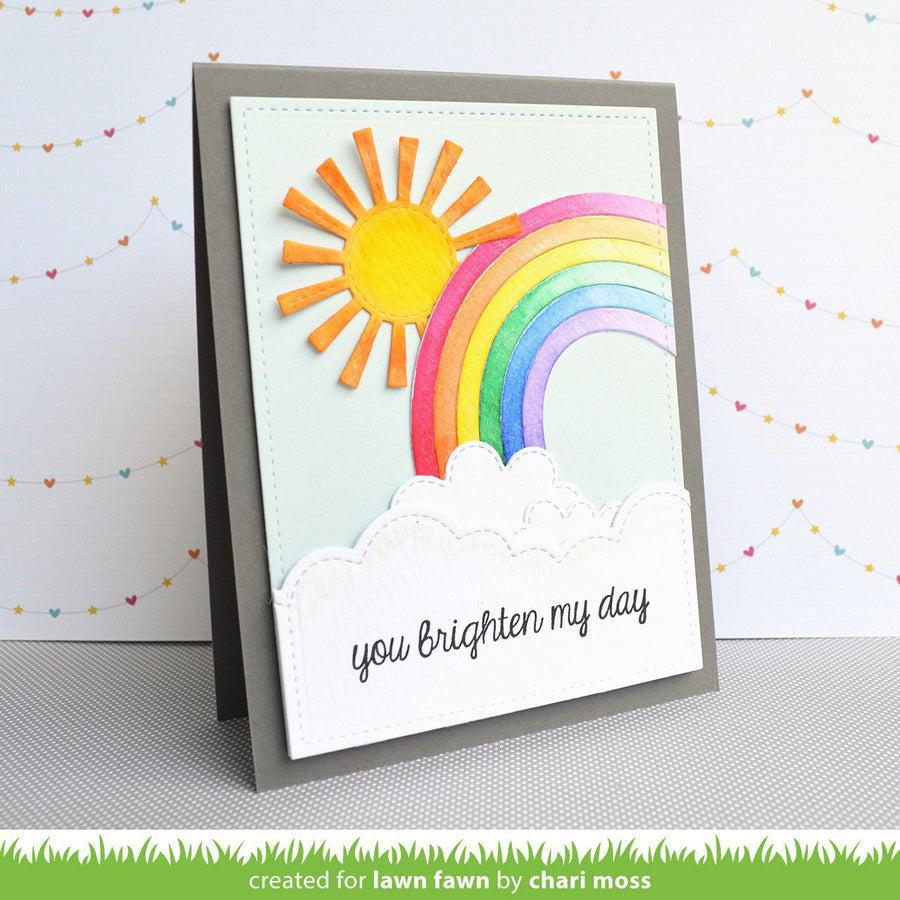 Lawn Fawn - Lawn Cuts - Rainbow-ScrapbookPal