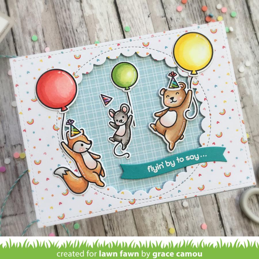 Lawn Fawn - Lawn Cuts - Really High Five-ScrapbookPal