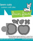 Lawn Fawn - Lawn Cuts - Reveal Wheel Apple Add-On-ScrapbookPal