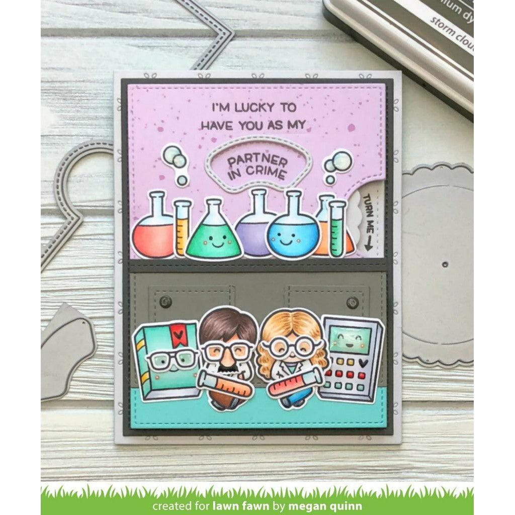 Lawn Fawn - Lawn Cuts - Reveal Wheel Arc Frame Add-On-ScrapbookPal