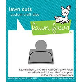 Lawn Fawn - Lawn Cuts - Reveal Wheel Car Critters Add-On-ScrapbookPal