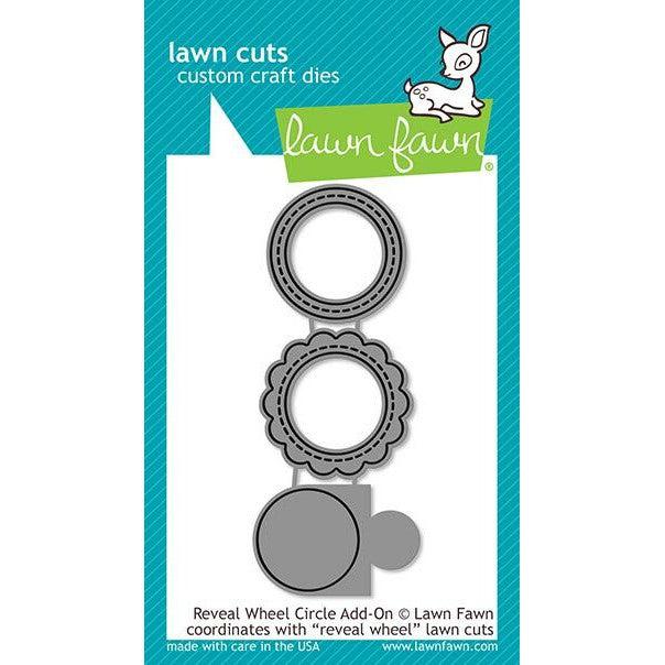 Lawn Fawn - Lawn Cuts - Reveal Wheel Circle Add-On-ScrapbookPal