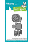 Lawn Fawn - Lawn Cuts - Reveal Wheel Little Snow Globe: Dog Add-On-ScrapbookPal