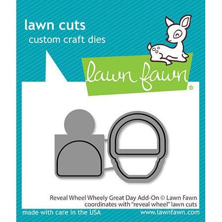 Lawn Fawn - Lawn Cuts - Reveal Wheel Wheely Great Day Add-On-ScrapbookPal