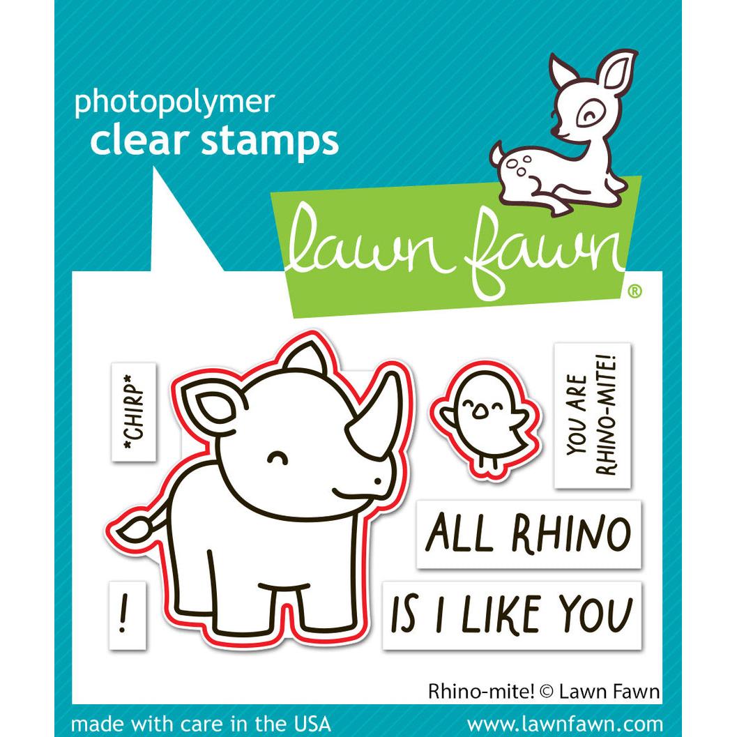 Lawn Fawn - Lawn Cuts - Rhino-Mite!-ScrapbookPal