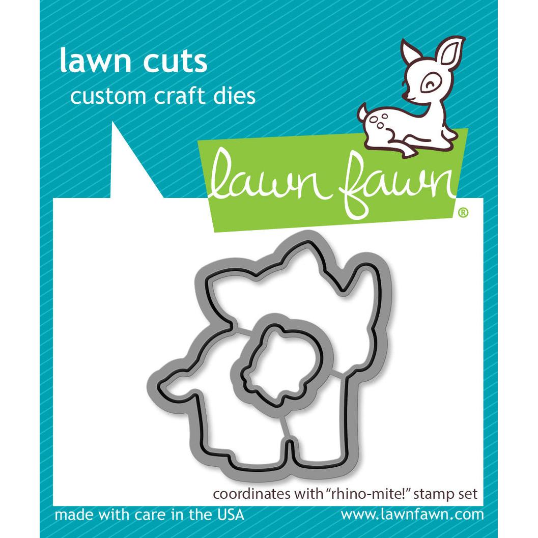 Lawn Fawn - Lawn Cuts - Rhino-Mite!-ScrapbookPal