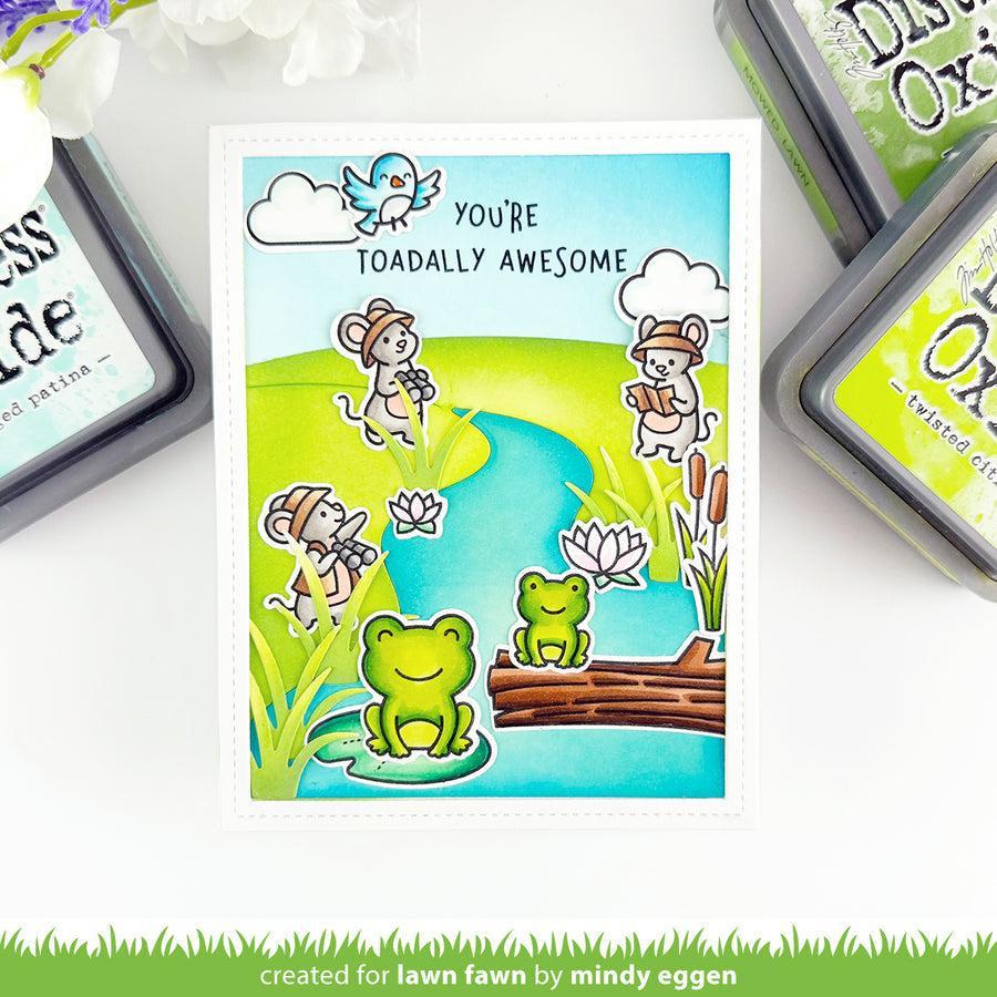 Lawn Fawn - Lawn Cuts - Riverside Backdrop: Portrait-ScrapbookPal