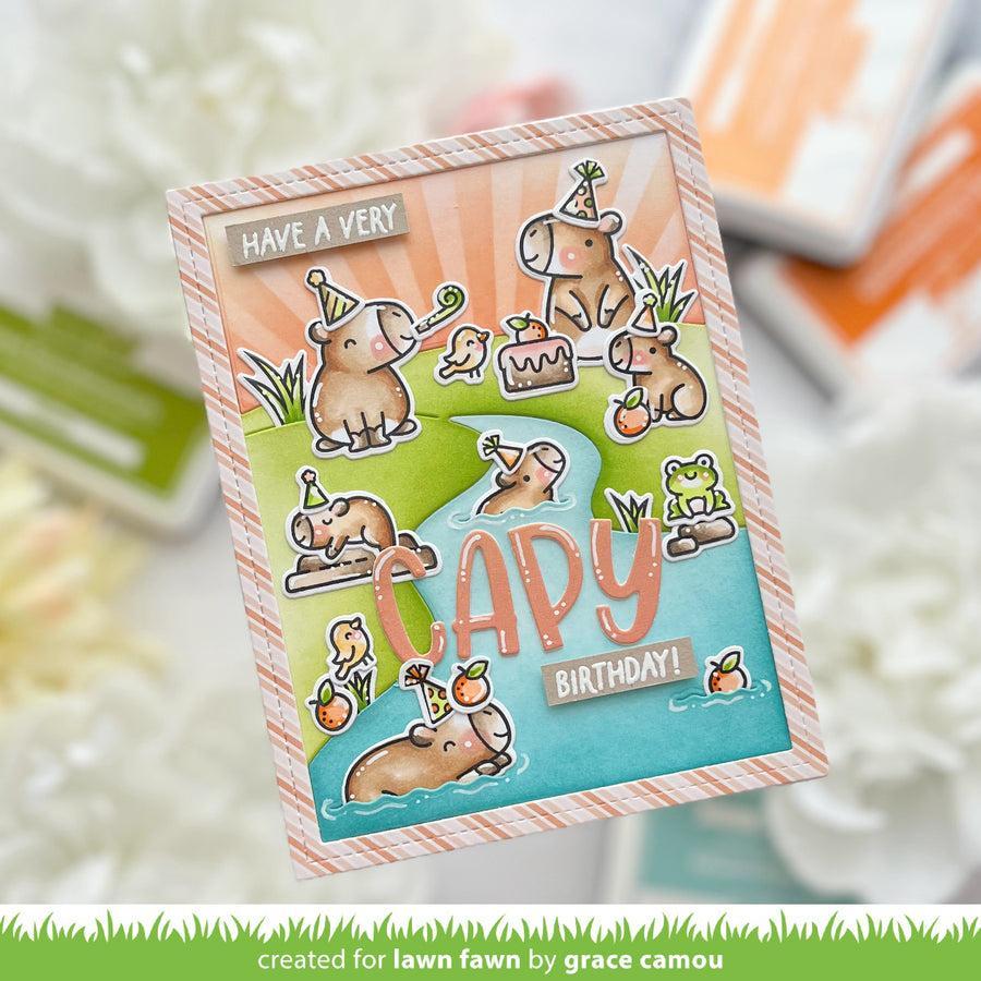Lawn Fawn - Lawn Cuts - Riverside Backdrop: Portrait-ScrapbookPal