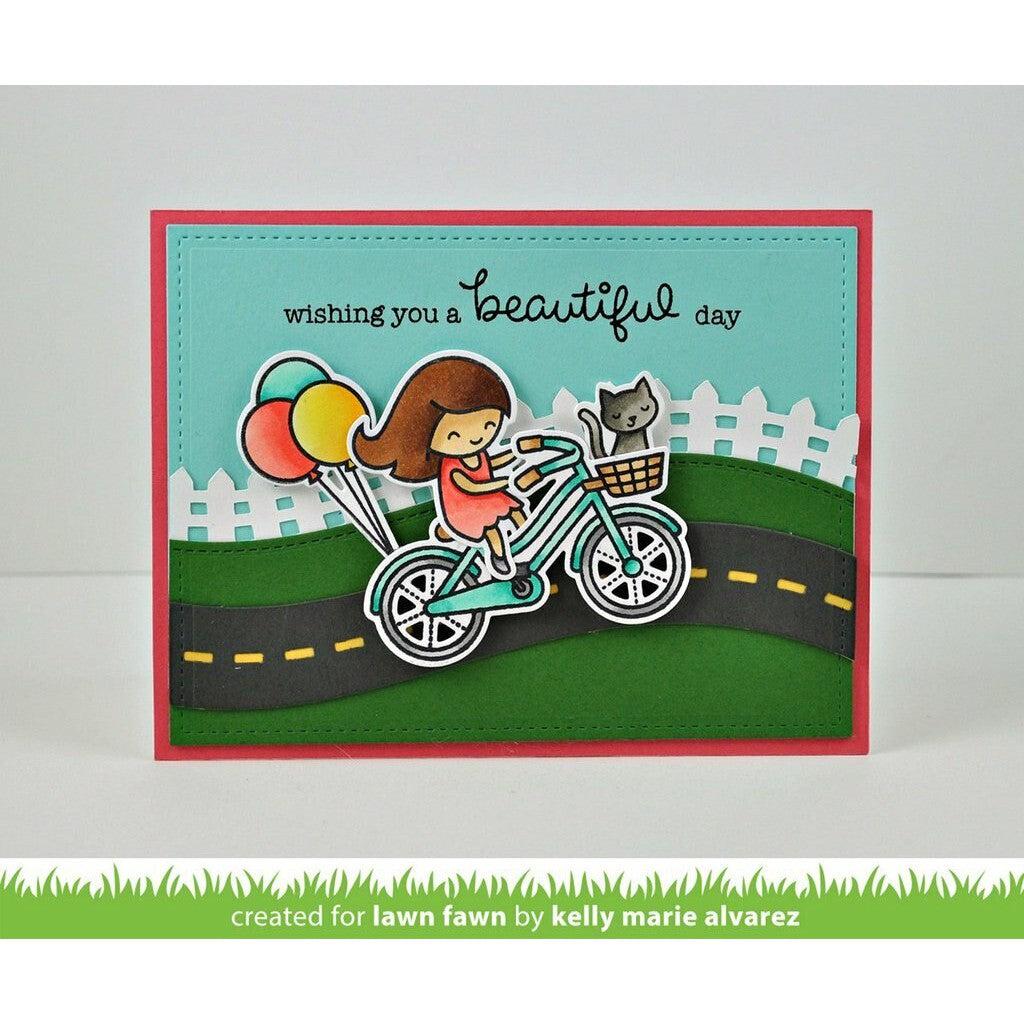 Lawn Fawn - Lawn Cuts - Road Border-ScrapbookPal