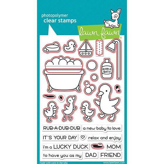 Lawn Fawn - Lawn Cuts - Rub-A-Dub-Dub-ScrapbookPal