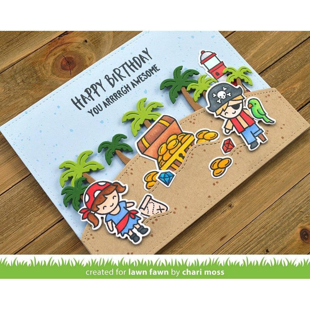 Lawn Fawn - Lawn Cuts - Sandy Beach Accents-ScrapbookPal