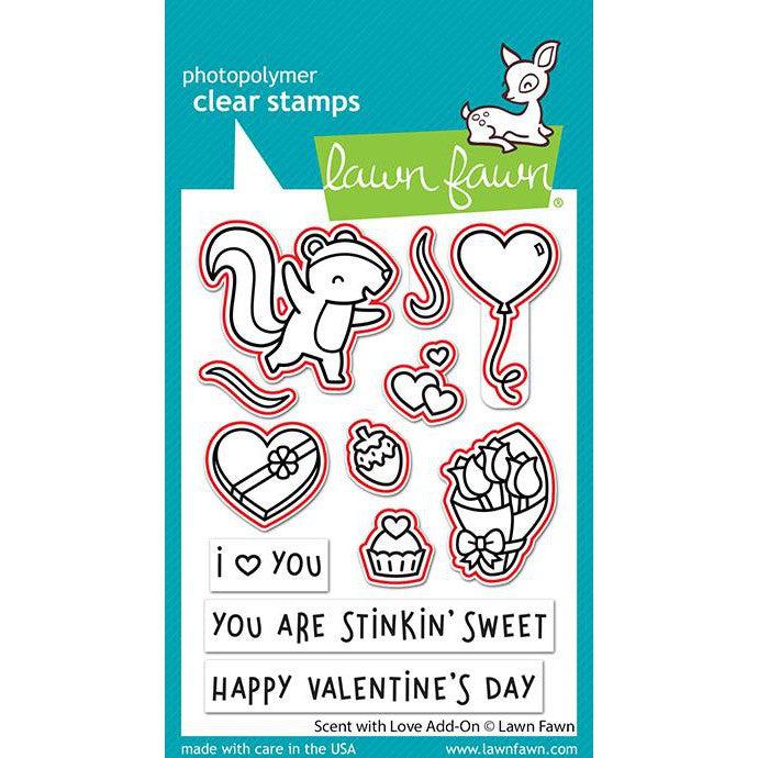 Lawn Fawn - Lawn Cuts - Scent With Love Add-On-ScrapbookPal