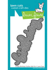 Lawn Fawn - Lawn Cuts - Scripty Birthday Outline Add-On-ScrapbookPal