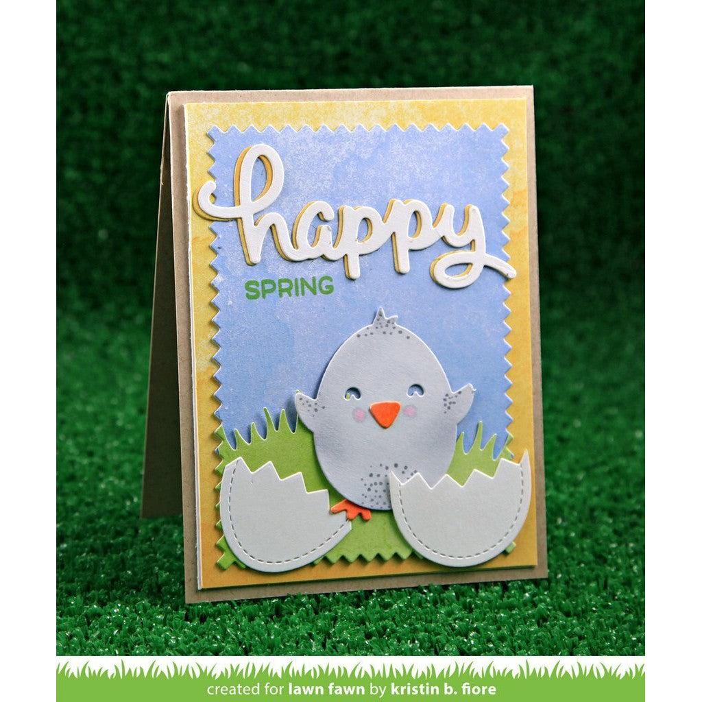 Lawn Fawn - Lawn Cuts - Scripty Happy-ScrapbookPal