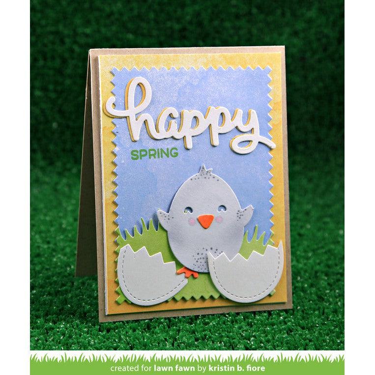 Lawn Fawn - Lawn Cuts - Scripty Happy-ScrapbookPal