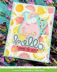 Lawn Fawn - Lawn Cuts - Scripty Hello Outline Add-On-ScrapbookPal