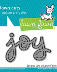 Lawn Fawn - Lawn Cuts - Scripty Joy-ScrapbookPal