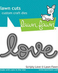 Lawn Fawn - Lawn Cuts - Scripty Love-ScrapbookPal