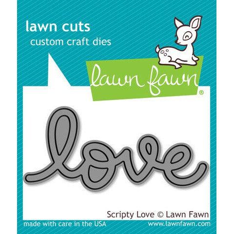 Lawn Fawn - Lawn Cuts - Scripty Love-ScrapbookPal