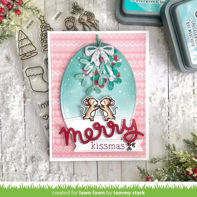 Lawn Fawn - Lawn Cuts - Scripty Merry-ScrapbookPal