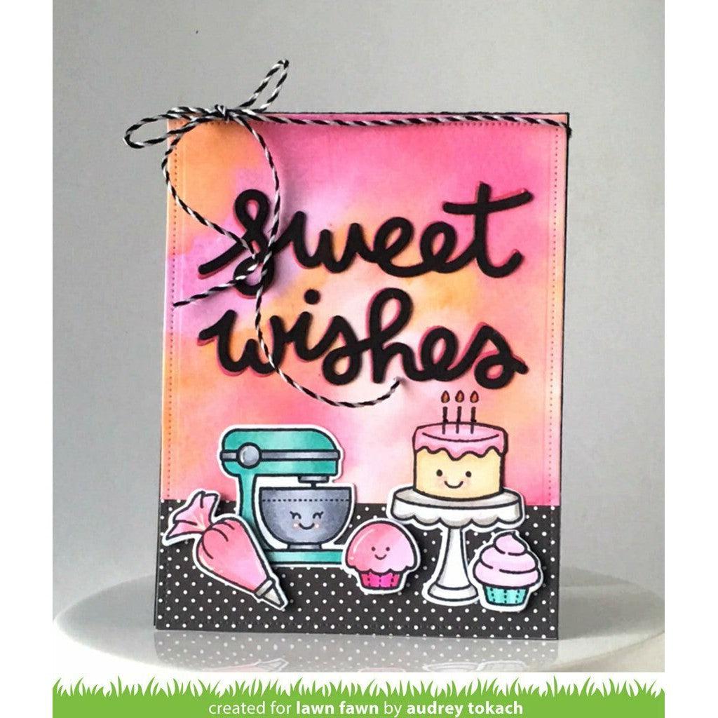 Lawn Fawn - Lawn Cuts - Scripty Sweet-ScrapbookPal