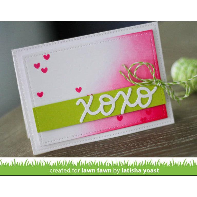 Lawn Fawn - Lawn Cuts - Scripty XOXO-ScrapbookPal