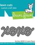 Lawn Fawn - Lawn Cuts - Scripty XOXO-ScrapbookPal