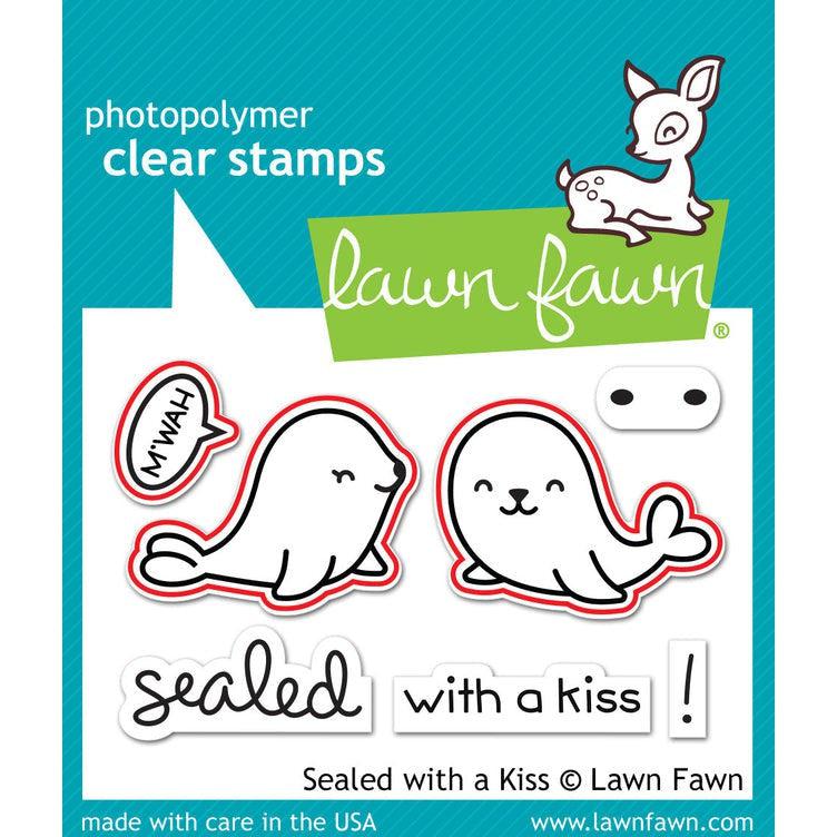 Lawn Fawn - Lawn Cuts - Sealed with a Kiss-ScrapbookPal