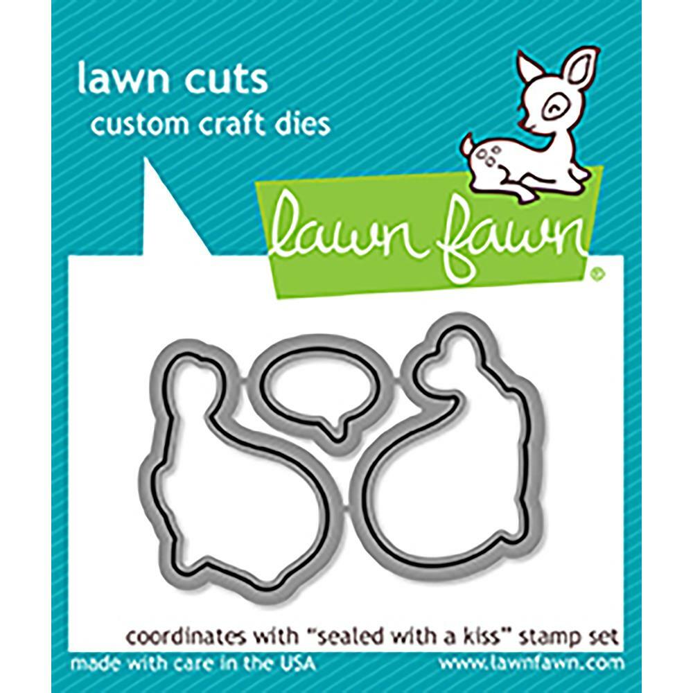 Lawn Fawn - Lawn Cuts - Sealed with a Kiss-ScrapbookPal