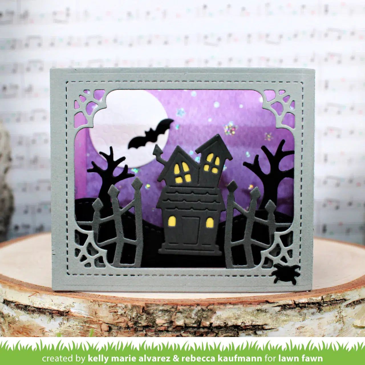 Lawn Fawn - Lawn Cuts - Shadow Box Card Halloween Add-On-ScrapbookPal