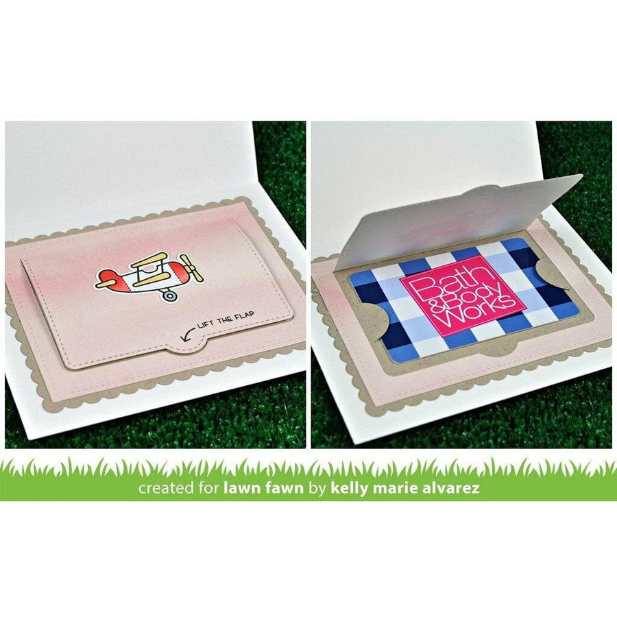 Lawn Fawn - Lawn Cuts - Simple Gift Card Slots-ScrapbookPal