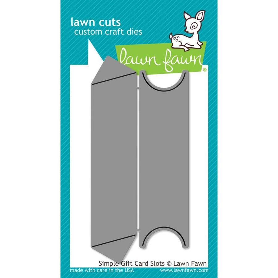 Lawn Fawn - Lawn Cuts - Simple Gift Card Slots-ScrapbookPal