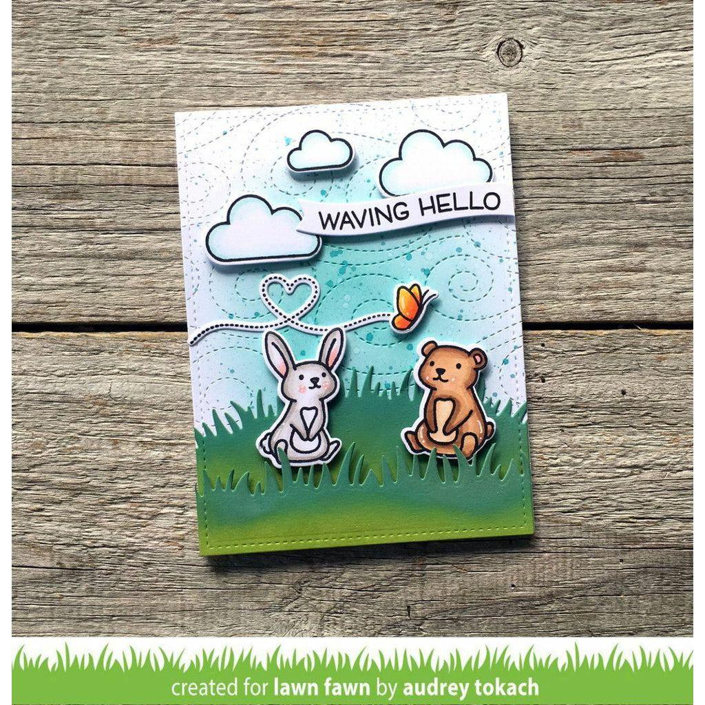 Lawn Fawn - Lawn Cuts - Simple Wavy Banners-ScrapbookPal