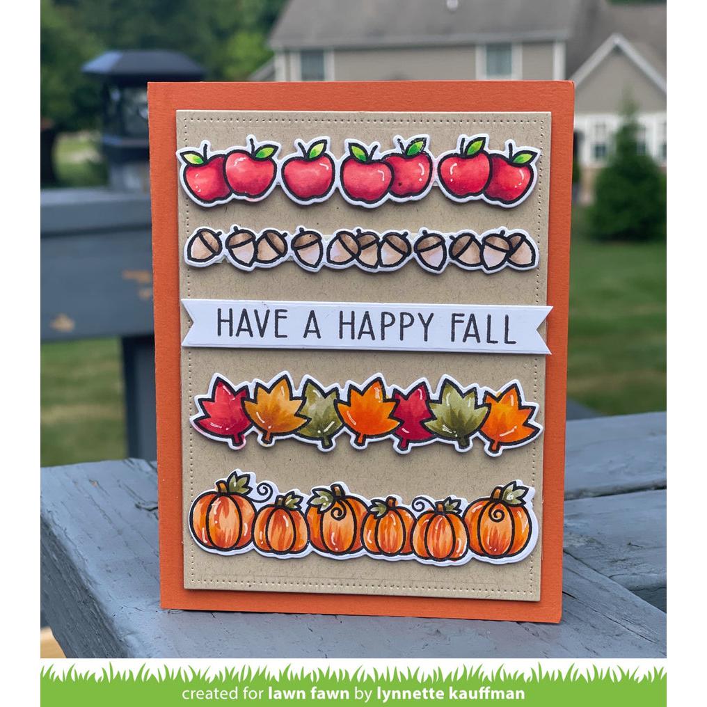 Lawn Fawn - Lawn Cuts - Simply Celebrate Fall-ScrapbookPal