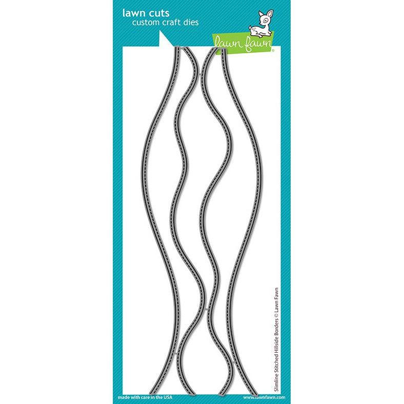 Fustelle Lawn Fawn Stitched Hillside Borders – Set Per Creare Bordi A Collina Cuciti - 3
