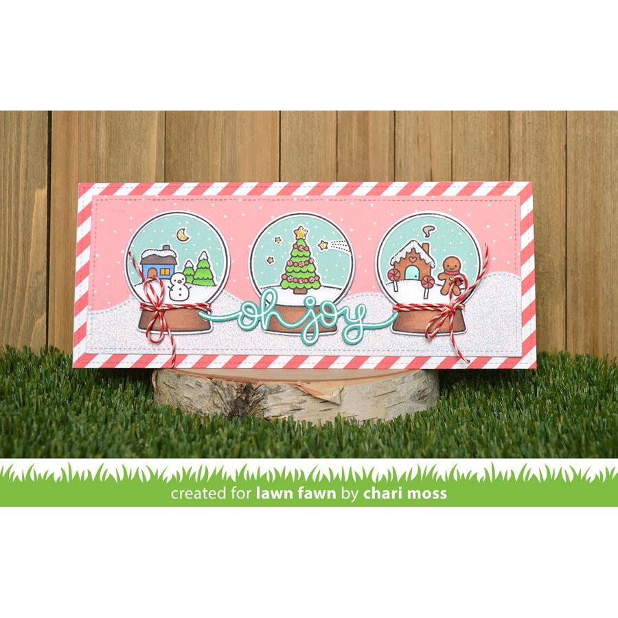 Lawn Fawn - Lawn Cuts - Snow Globe Scenes-ScrapbookPal