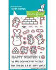 Lawn Fawn - Lawn Cuts - Snowball Fight-ScrapbookPal