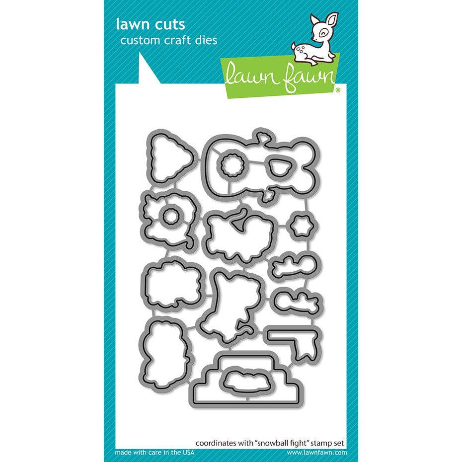 Lawn Fawn - Lawn Cuts - Snowball Fight-ScrapbookPal