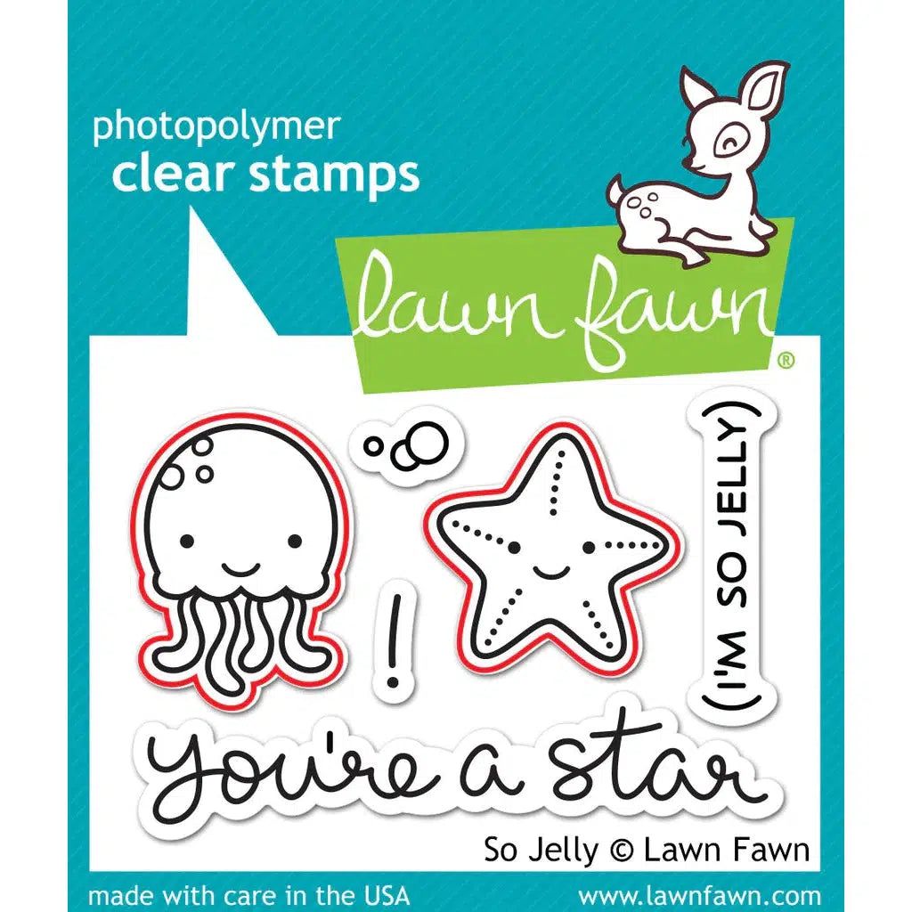 Lawn Fawn - Lawn Cuts - So Jelly-ScrapbookPal