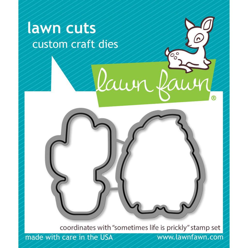 Lawn Fawn - Lawn Cuts - Sometimes Life Is Prickly-ScrapbookPal