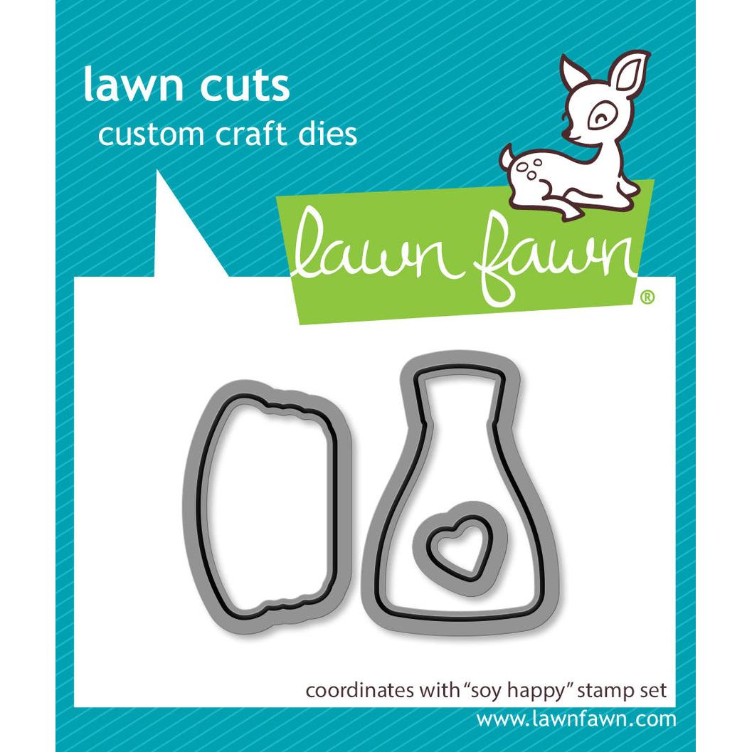 Lawn Fawn - Lawn Cuts - Soy Happy-ScrapbookPal