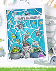 Lawn Fawn - Lawn Cuts - Spiderweb Backdrop-ScrapbookPal